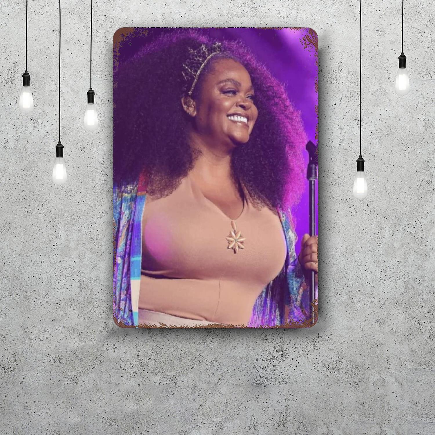 

Jill Scott Funny Bar Metal Sign Retro Plaque Vintage Sign Alcohol Drinker Pub Club Man Cave Kitchen Wall Decoration 20x30cm（7.8x11.8inch）