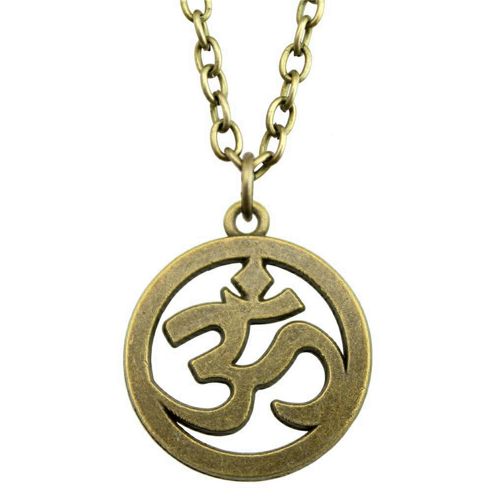 

school Pendant music Necklace Learning Spiritual Yoga Jewelry souvenir 45cm or 70cm long chain A03-1pcs-25x29mm Chain 70cm