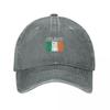 Vintage Ireland Irish Flag Pride Baseball Cap Funny Hats Luxury Women Cap Luxury Hat Custom Cap Caps For Unisex Womens