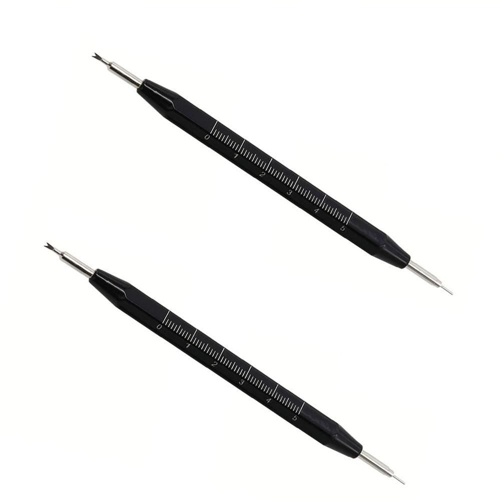 Double Ended Watch Pin Remover Watch Strap Installation Strap Opener As Picture Spring Bar Remover Clear Scale Detachable Bits