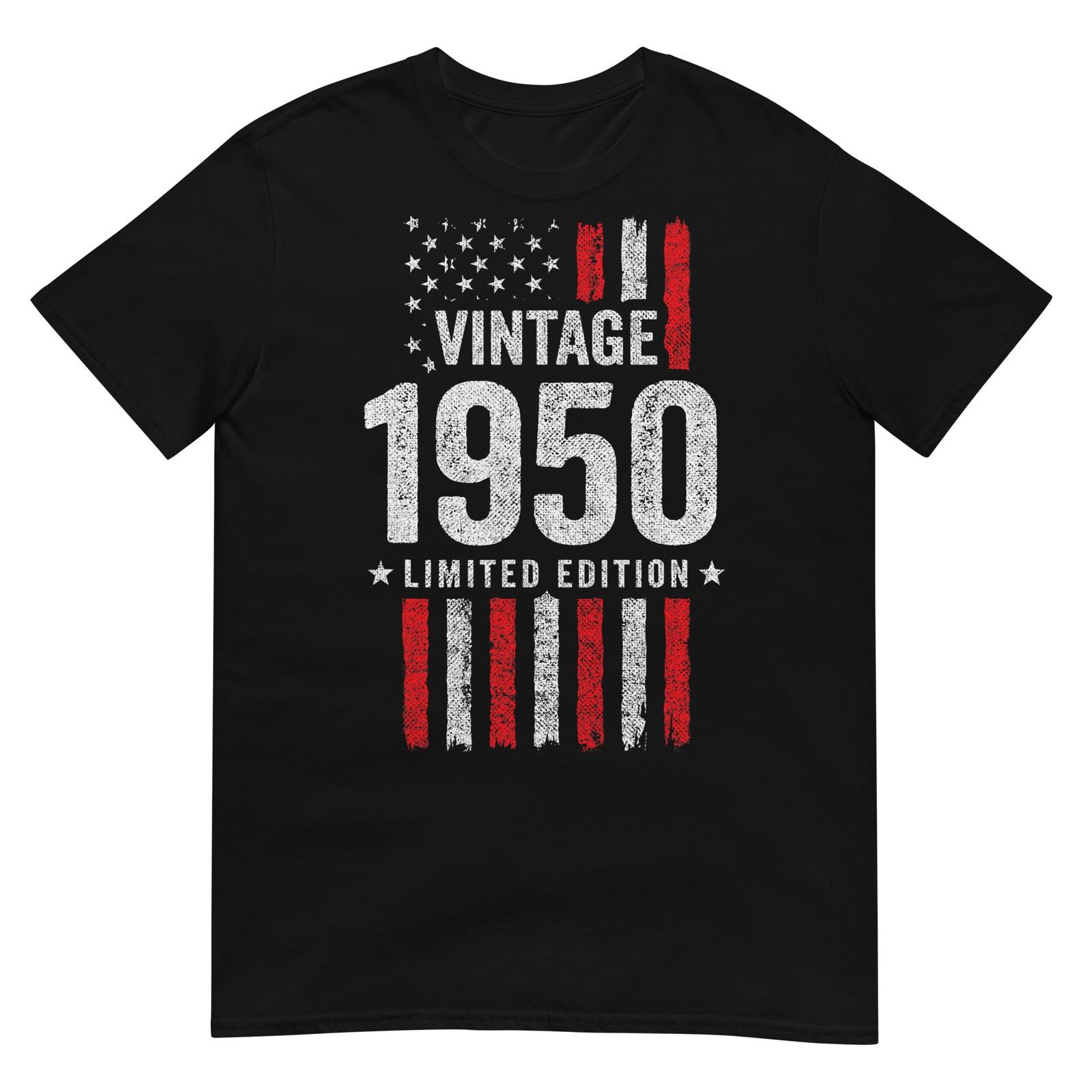 День рождения 1950 года - Родился в 1950 году - Винтажная футболка 1950 года, Ограниченный выпуск XXXL