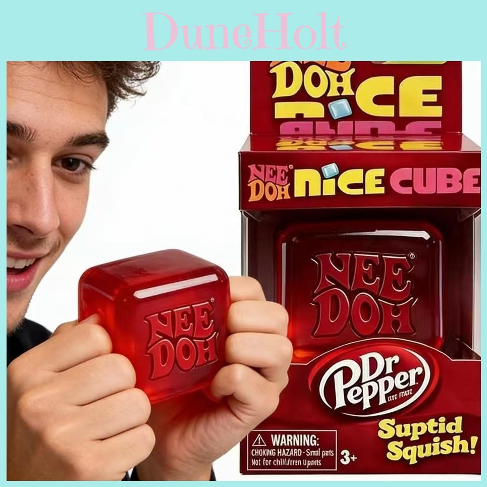 Bonito Cubo Suptid Squish Cubo de Silicona Juguete para Aliviar el Estrés Para Adultos y Niños