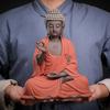Sakyamani Porcelain Buddha Statue, Tea Pet Tea Ceremony, Living Room Backflow Incense, Creative Zen Decoration