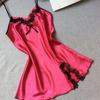 Ladies Suspenders Nightdress Sexy V-neck Pajamas Tracksuit