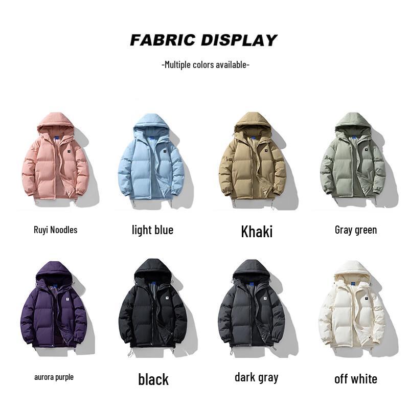 Mark Fairwhale Men's Winter Hooded Puffer Jacket