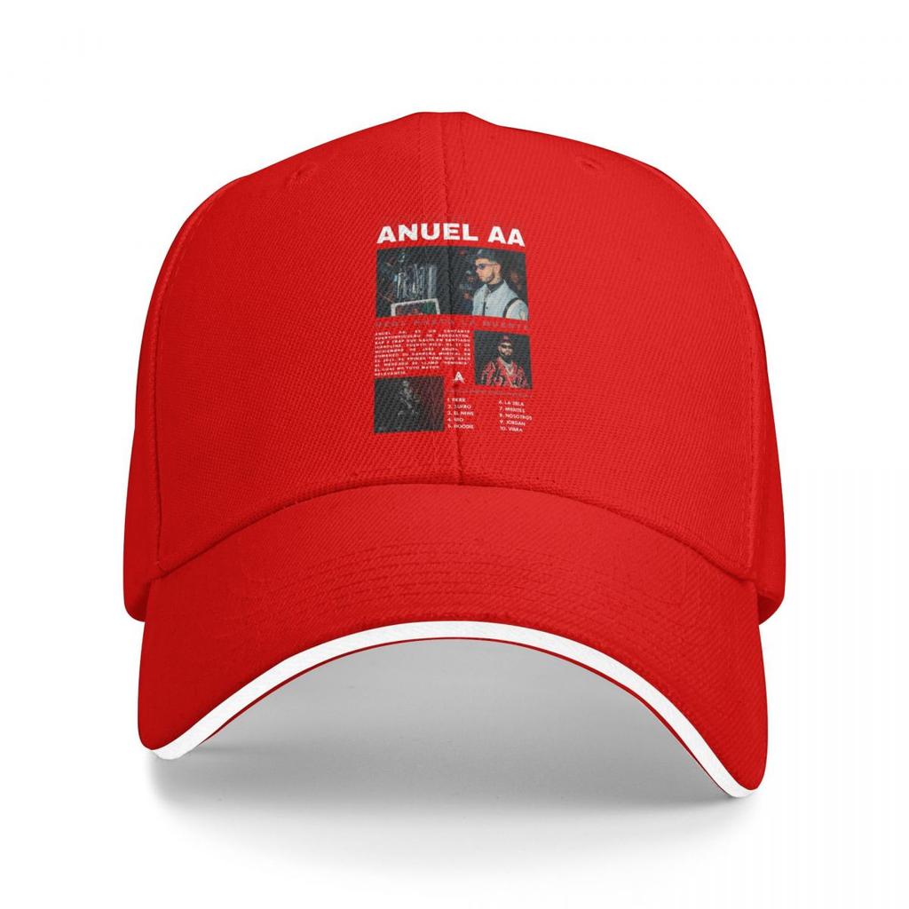 Baseball Caps Rapper Anuel AA Real Hasta La Muerte Graphic Casquette Unisex Women Outdoor Spring Caps