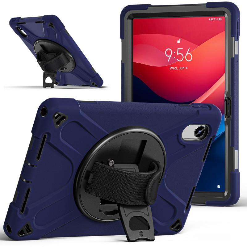 Rugged Protective Case With Kickstand Motorola Moto Pad 60 Pro Tablet Shockproof Scratch Resistant Full Coverage Adjustable