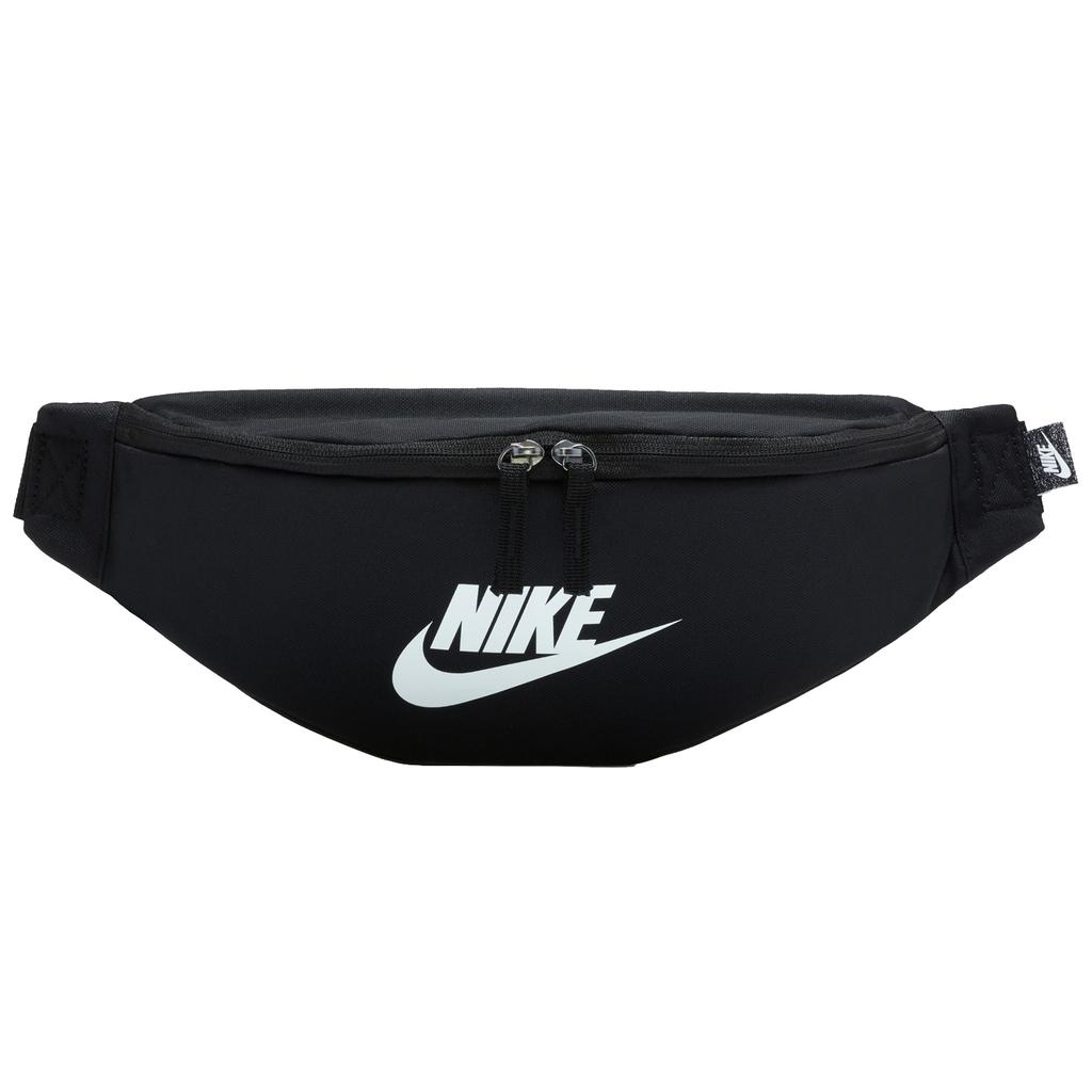 New Nike Heritage 3L Waist Bag Black/Black/White DB0490-010