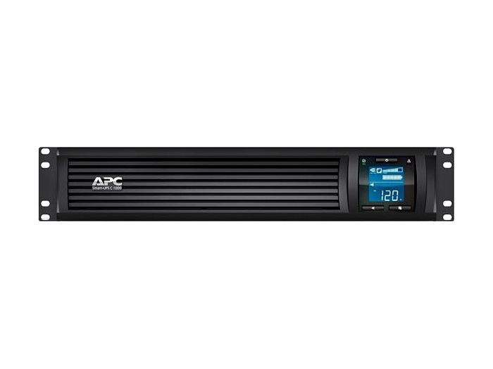APC Onduleur ligne interactive APC by Schneider Electric Smart-UPS C - 1 kVA/600 W - 2U Montable en rack