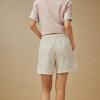 Skechers Breathable Loose Knit Comfortable Classic Outdoor Commuting Casual Shorts Women shorts L226W047-0248
