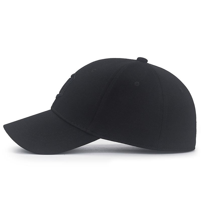 Spring Elastic Fully Sealed Size Cap Men's and Women's Fully Enclosed Breathable Casual Natural Reverse Wear Sports Baseball Cap