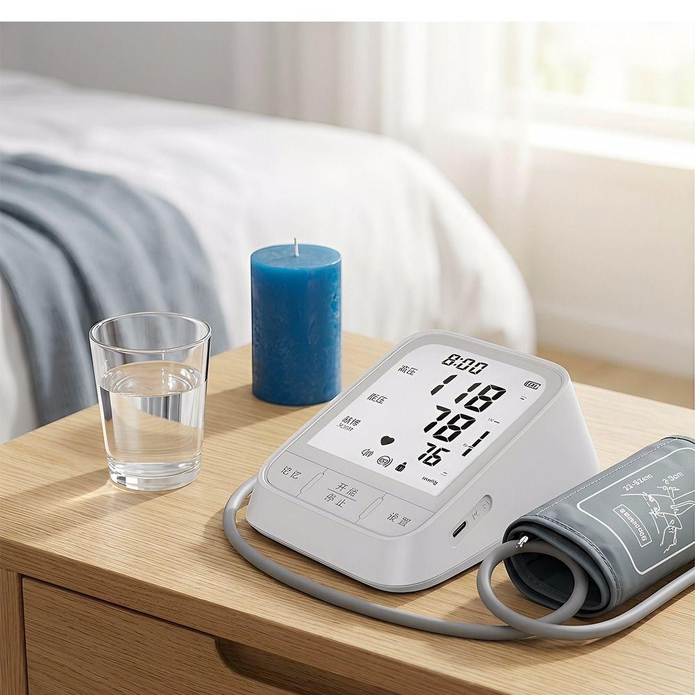 Automatic Digital Blood Pressure Monitor Large Display Upper Arm BP Monitor  Home Health Care