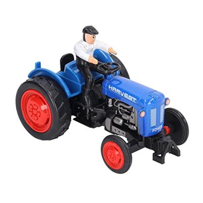 1/48 Farm Tractor Toy,  Alloy + Plastic Kids Farm Tractor Toys Technology Farmer Car Toy Gifts for Kids Handmade Toys