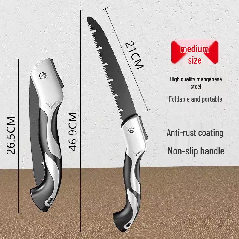 Handmade Quick-Folding Hand Saw for Woodworking & Tree Felling