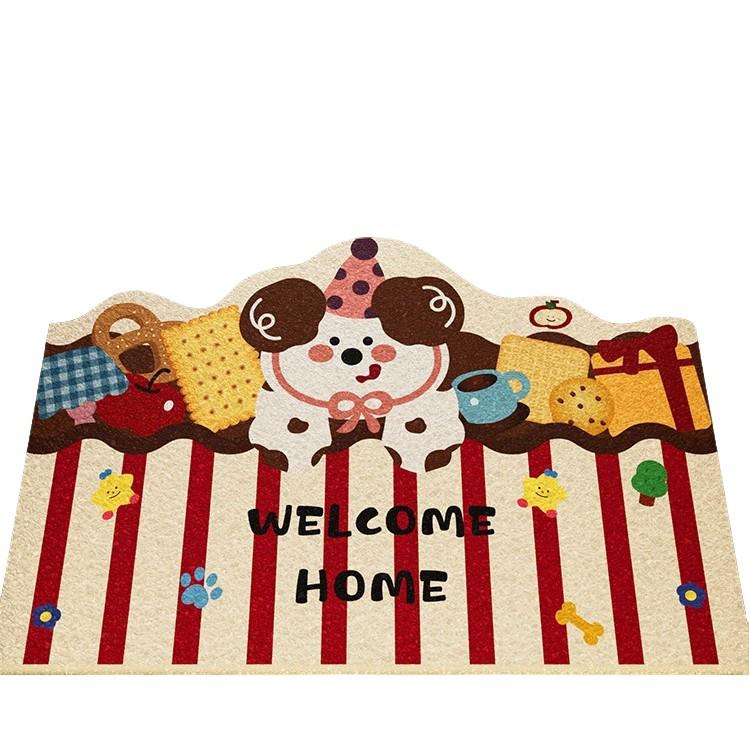 Cute Pet Animal Door Mat - Non-slip, Dirt-Resistant, Easy-Clean Foot Mat