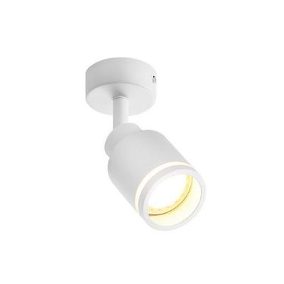 Ceiling Light - NETTLIFE - Modern White Ceiling Spotlight - 1x GU10 - 350° Adjustable - Metal