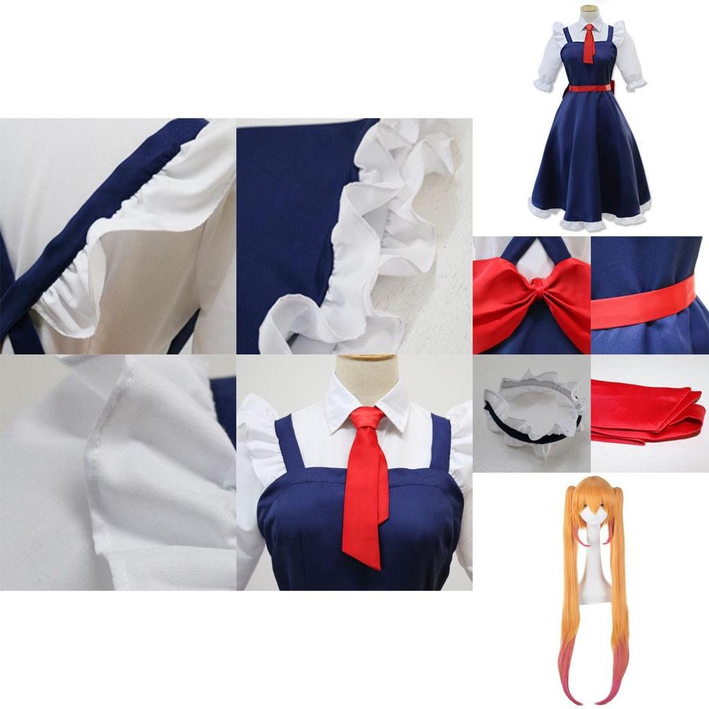 Enchanting Miss Kobayashi's Dragon Maid Tohru Kobayashi Halloween Dress Cosplay Costume For Parties