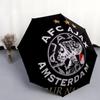 1 PC Automatic Folding Umbrella - AFC Ajax Custom Name Pattern, Portable & Foldable Design with 8 Ribs, Christmas Birthday Gifts