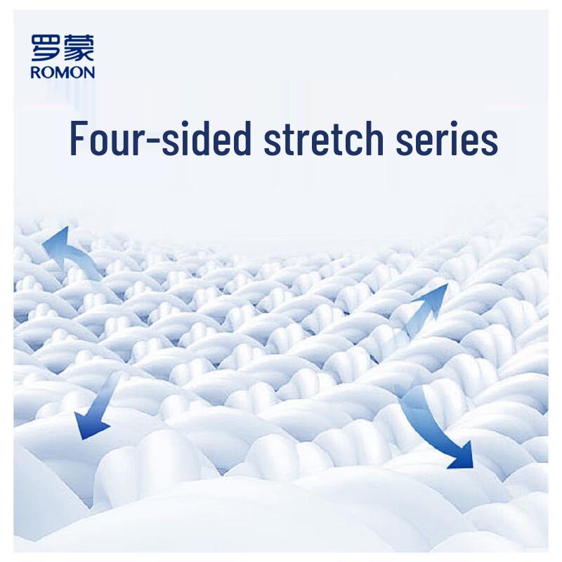 Romon Men's Straight-Leg Business Dress Pants with YKK Zipper