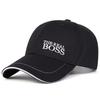 Letter THE REAL BOSS Embroidered Baseball Cap Men and Women Adjustable Outdoor Cotton Hat Fashionable Casual Travel Hats Golf Caps