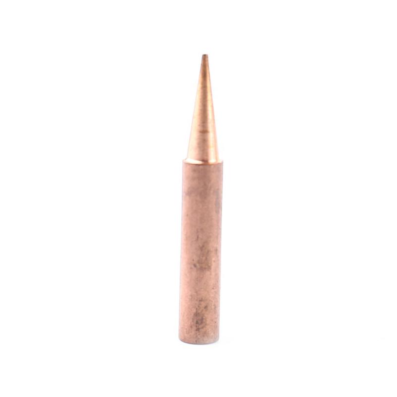 5Pcs Pure Copper Iron Tip Soldering Tip Rework Station Welding Head Soldering