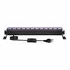 Waterproof LED Wall Washer Light Bar | Linear, Black with Adjustable Bracket, for