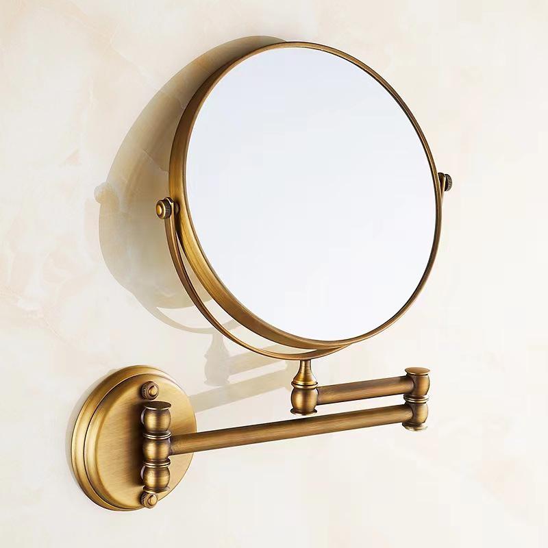 Nordic Copper Antique Twist Towel Rack Set - Bathroom Accessories & Storage