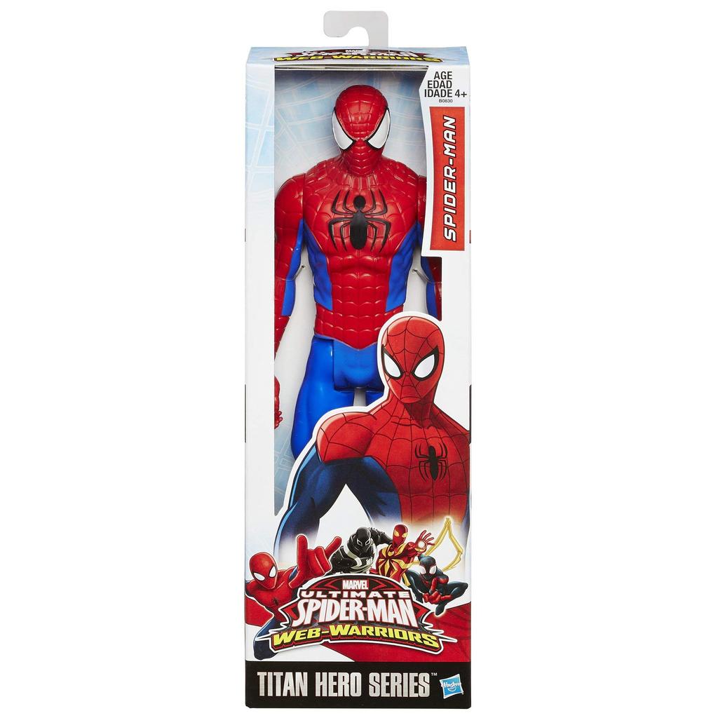 Marvel Spider-Man Seria Titan Hero Figurină Spider-Man 12-Inch [Import Paralel]