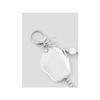 8SECONDS Ribbon Mirror Keychain Gray (19578ZWY13)