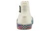 Men's Sneakers Craig&Karl x Kappa Trendy Slip Resistant Abrasion Resistant High top Canvas Shoes Unisex Ecru,