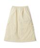 Code Graphy (Women) Cargo Padded Skirt_Butter