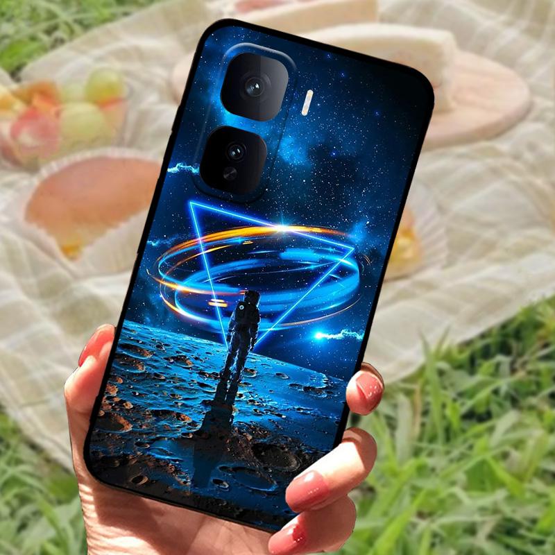 For VIVO IQOO Neo 10 Case Black Soft Silicone Protection Back Cover For VIVO IQOO Neo 10 Pro Phone Cases Shockproof Phone Fundas