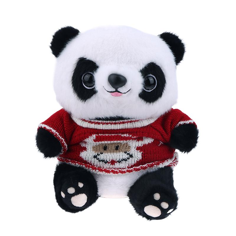 Christmas Cute And Soft Panda Doll Kawaii Plush Simulation Stuffed Animals Toy For Children'S Playmates Birthday Gift