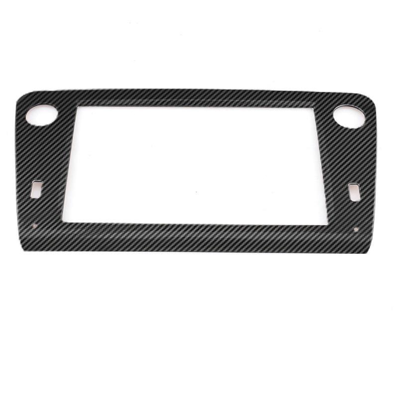 For Skoda Octavia 2018 2019 Accessories Car Interior Center DVD Navigation Panel Cover Decor Protection
