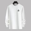 G·TENNA D-HR7101 Men's Imported Austrian Diamond Embossed Round Neck Sweatshirt