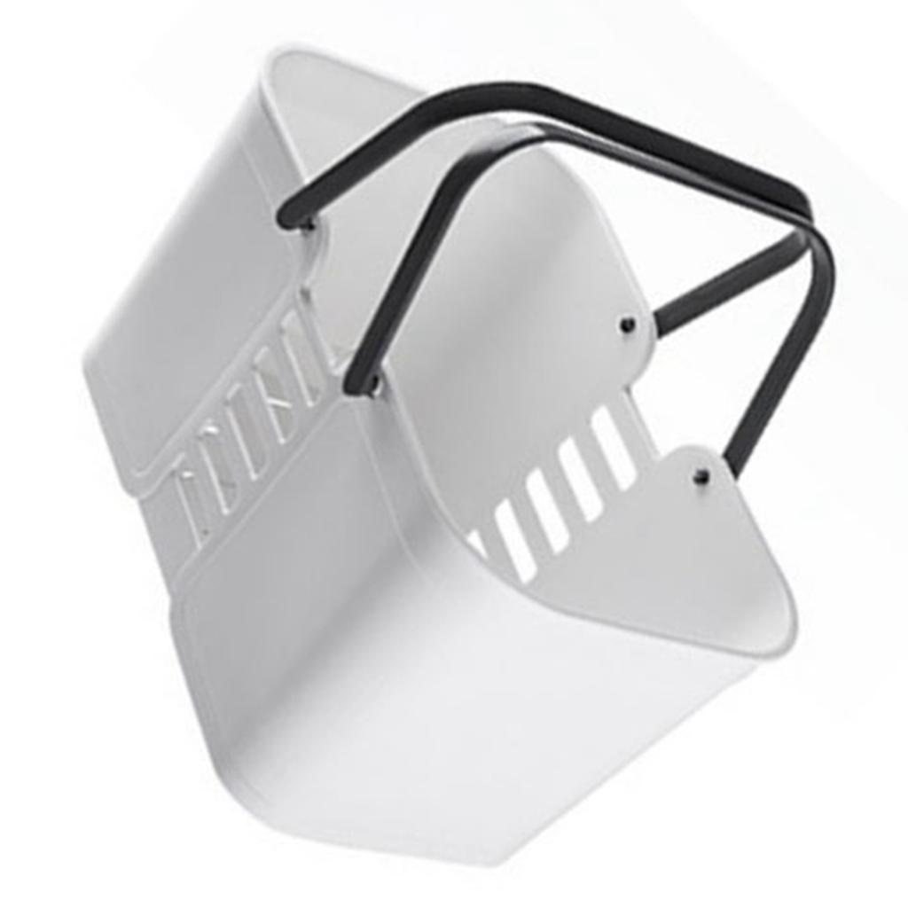 Bathroom Storage Basket Plastic Handheld Large Capacity Draining Thickened Heightened Square Toiletr