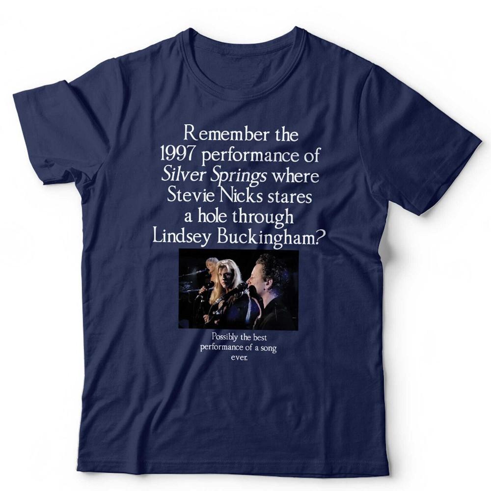 Stevie Nicks TShirt 1997 PerforUnisexce of Silver Springs Unisex Kids Lindsy Buck