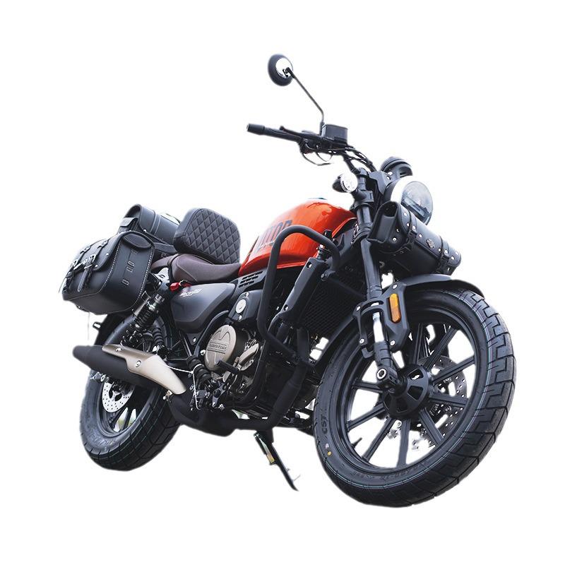 QJ Flash 250 Crash Bar & Rear Rack Kit: Protection Bar, Backrest, Side Bag Accessories