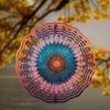 10 Inch Hanging Wind Chime for Garden Balcony Outdoor Decor 360 Degree Rotating Hook No Battery Needed Unique Gift for Friends Family