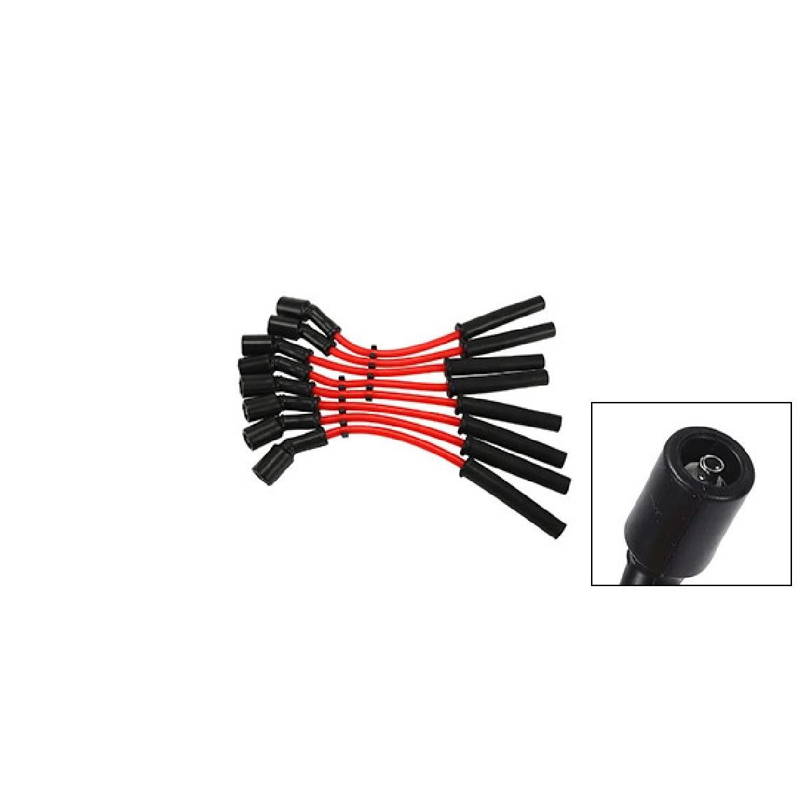 UXCELL 8 Pcs Car Spark Plug Coil Wires Ignition Coil Harness Cable Fit for Chevrolet Camaro 1998-200 красный