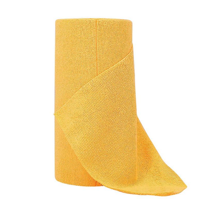 Reusable Cleaning Wipe Household Kitchen Cloth Microfiber Towel Rolls Dish Rags Wash Paper Towel Replacement 1 Roll Of 20 Sheets