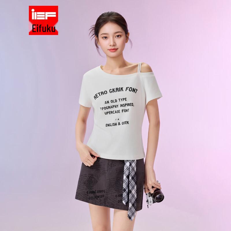 IEF American Style Letter Print Top M