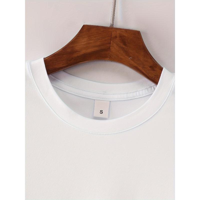 European Sizes Fashion Casual Men'S Letter Print T-Shirt