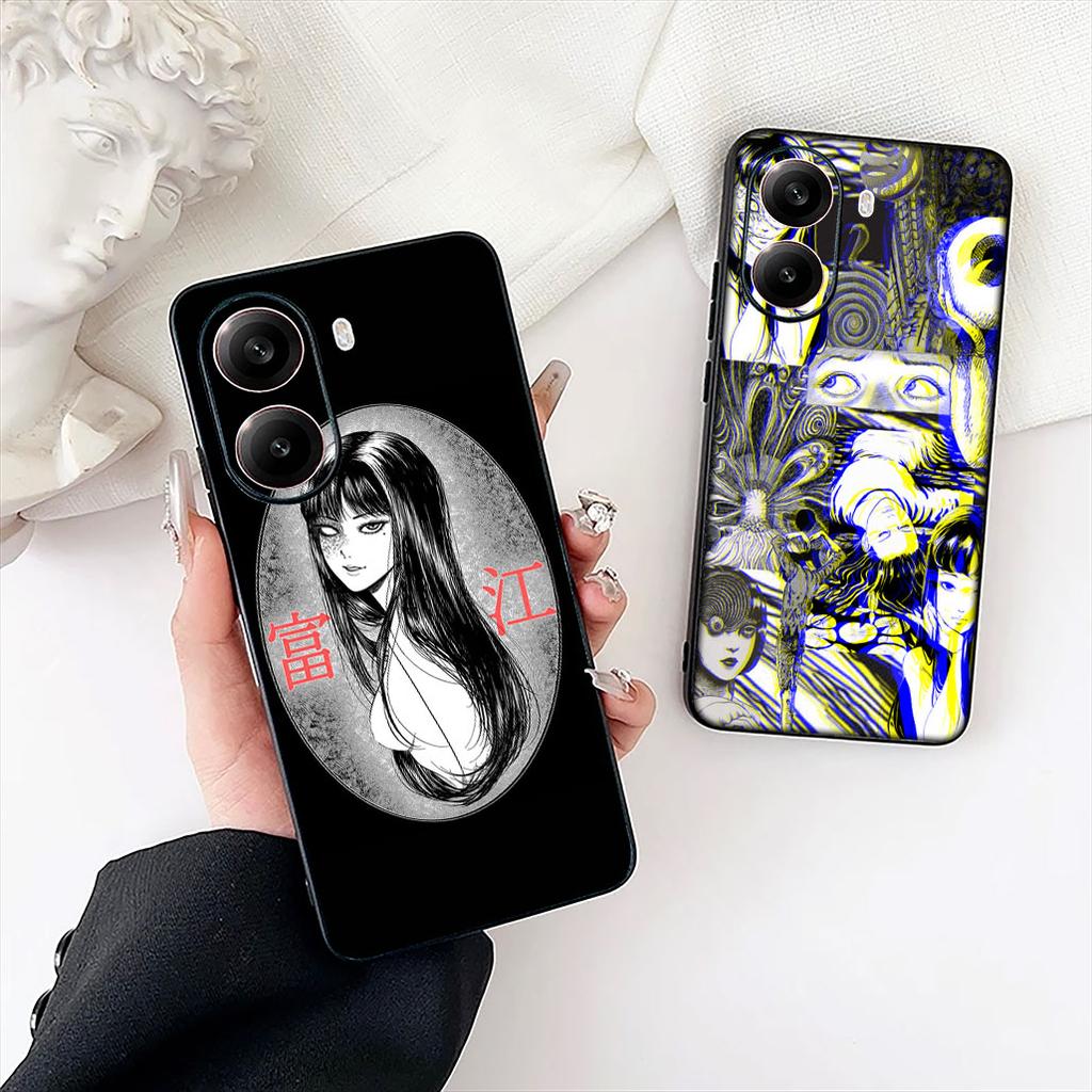 Tomie Junji Anime Ito Collection Phone Case for Xiaomi Poco C85 C65 C75 X7 X6 M6 M8 F7 F8 Ultra F6 Pro Cover Casing