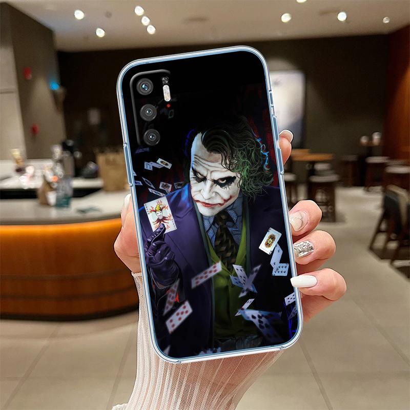 RE40 Joker Transparent Phone Case for Motorola Moto G10 G20 G30 G31 G32 G34 G35 G41 G42 G50 G51 G52 G55 G60 G60S G62 G71 G72 G75