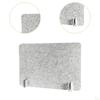 Acoustic Desk Divider, Partition, Privacy Panel Reduces Distractions with Support Legs for Home