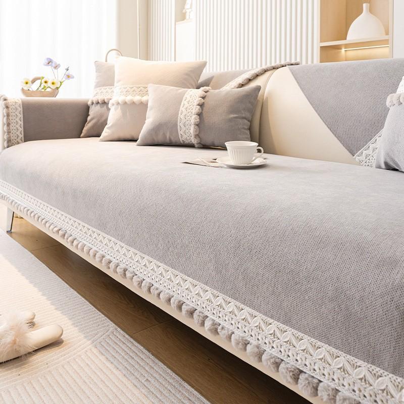 

Крем Близзард Нил Подушка для дивана Простой Универсальный чехол для дивана на четыре сезона Новый Чехол для дивана премиум-класса 70*70cm