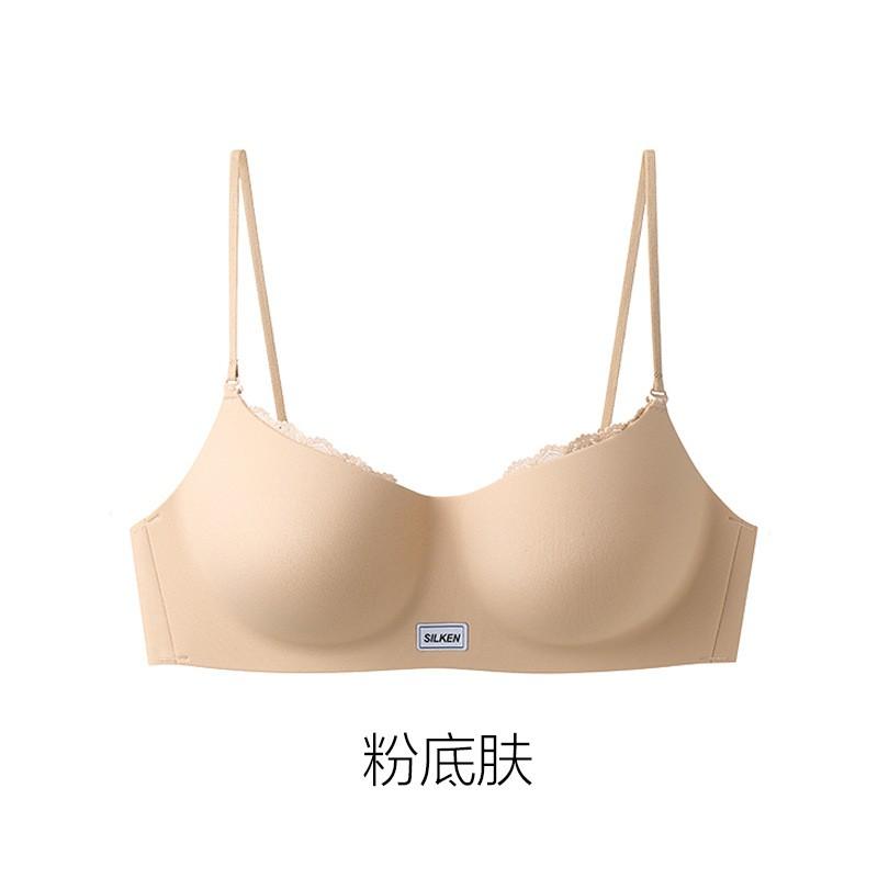 Womens Lace Low-Cut Push-Up Bra Set Thick Cup No Underwire Supportive Sexy Lingerie