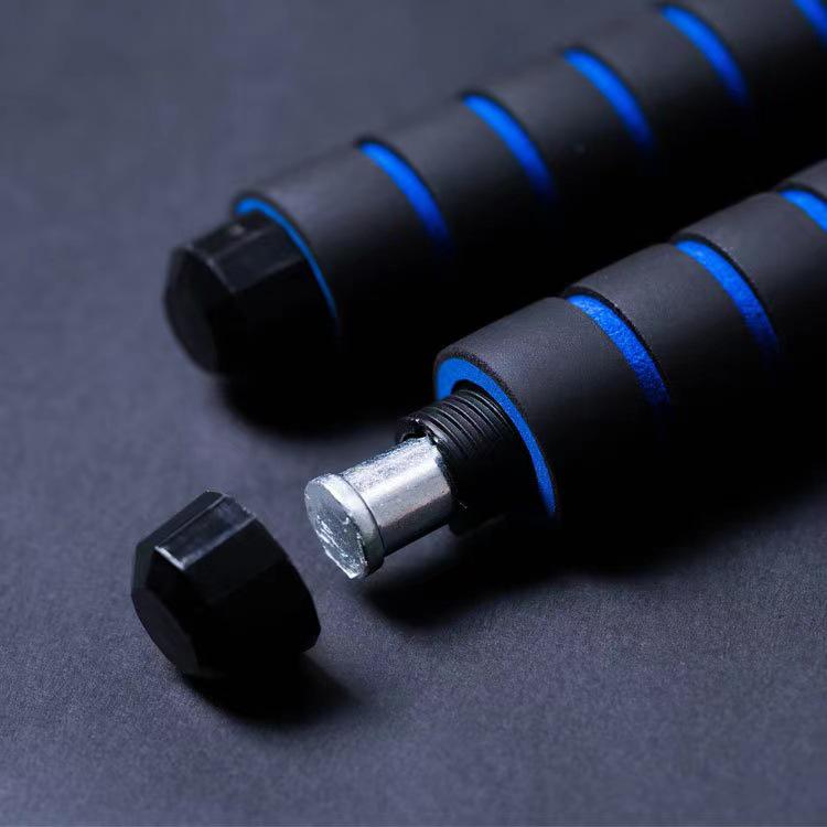Adjustable Steel Wire Weighted Jump Rope with Double Bearings for Fitness, Weight Loss, and Junior High Training