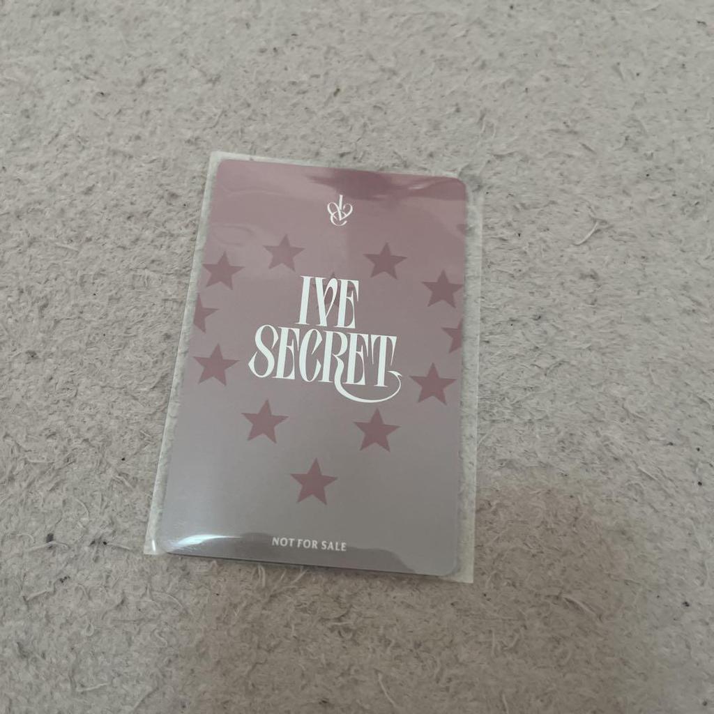 [USED] IVE Liz Secret Off-Event Bonus Osaka 10/13 Trading Card